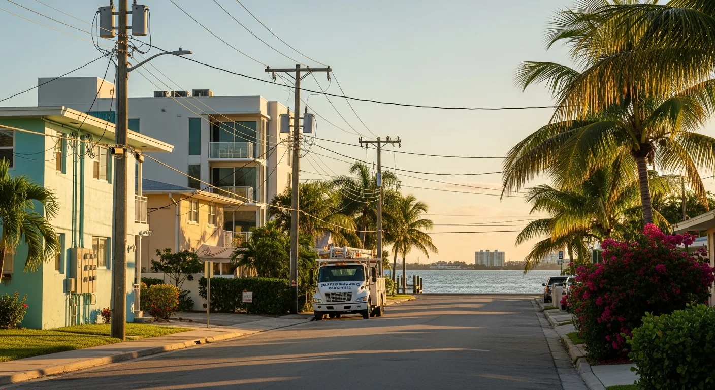 Waterfront homes and mixed-use buildings along Pinellas County's Tampa Bay shoreline.
